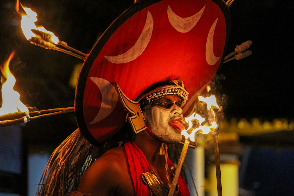 Traditional attire showcase